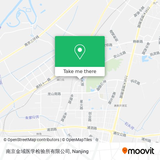 南京金域医学检验所有限公司 map