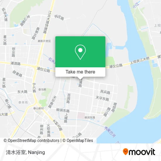 清水浴室 map