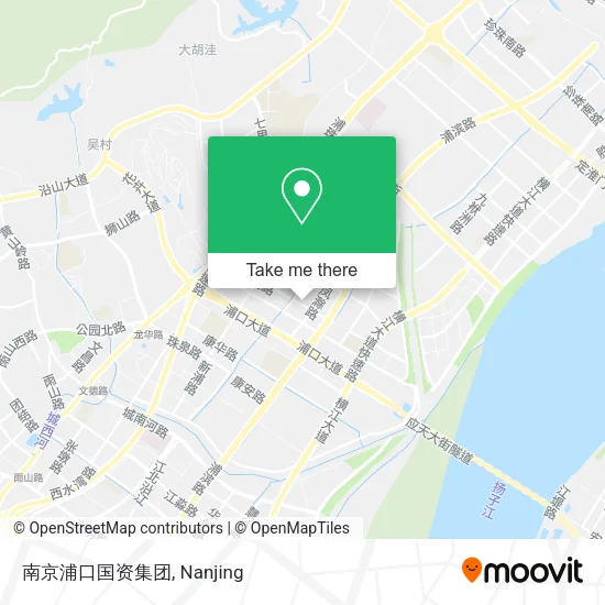 南京浦口国资集团 map