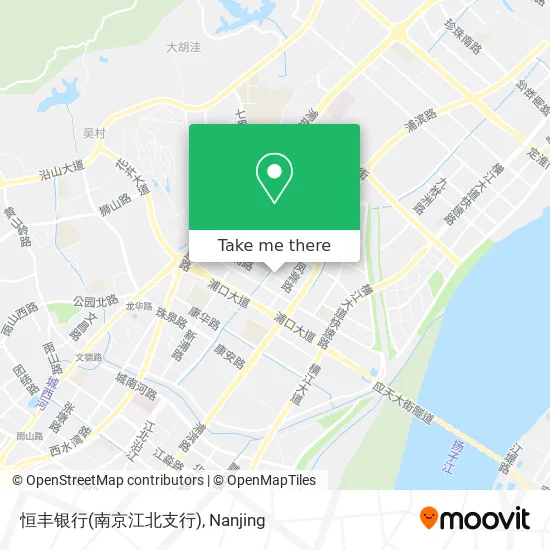 恒丰银行(南京江北支行) map