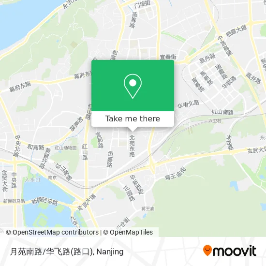 月苑南路/华飞路(路口) map