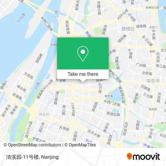清溪园-11号楼 map