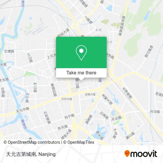 天元吉第城南 map