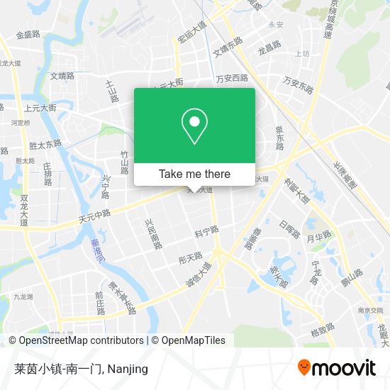 莱茵小镇-南一门 map