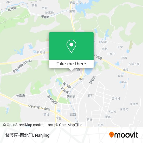 紫藤园-西北门 map