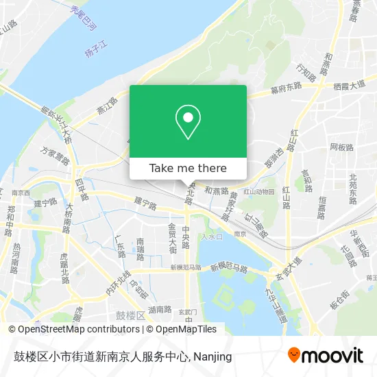 鼓楼区小市街道新南京人服务中心 map