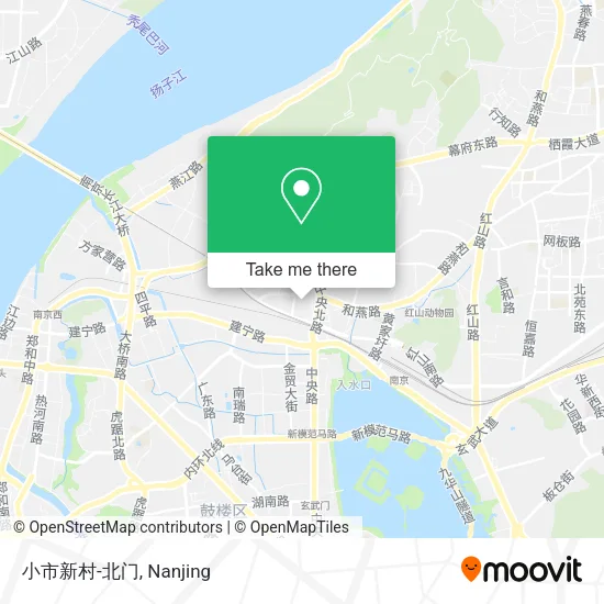 小市新村-北门 map