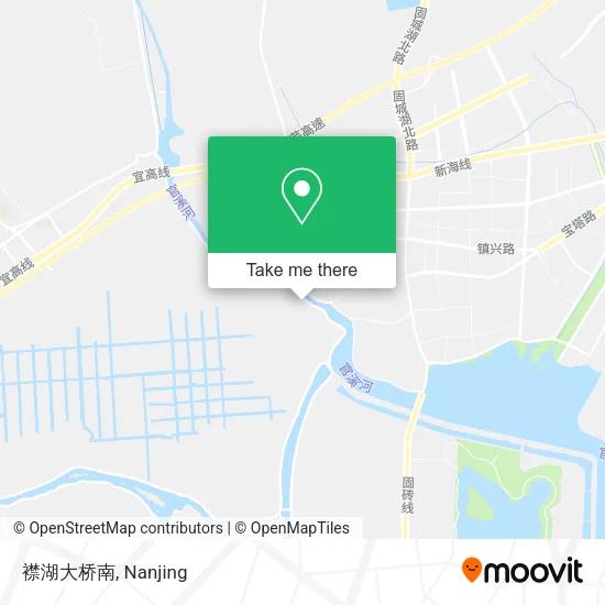 襟湖大桥南 map
