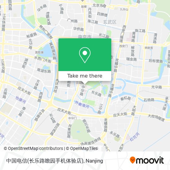 中国电信(长乐路瞻园手机体验店) map