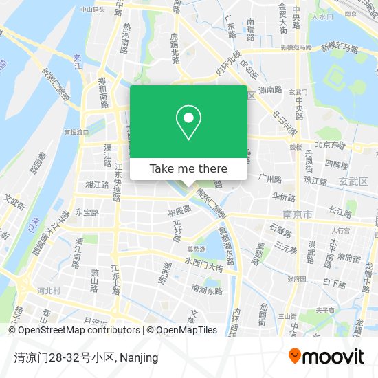 清凉门28-32号小区 map