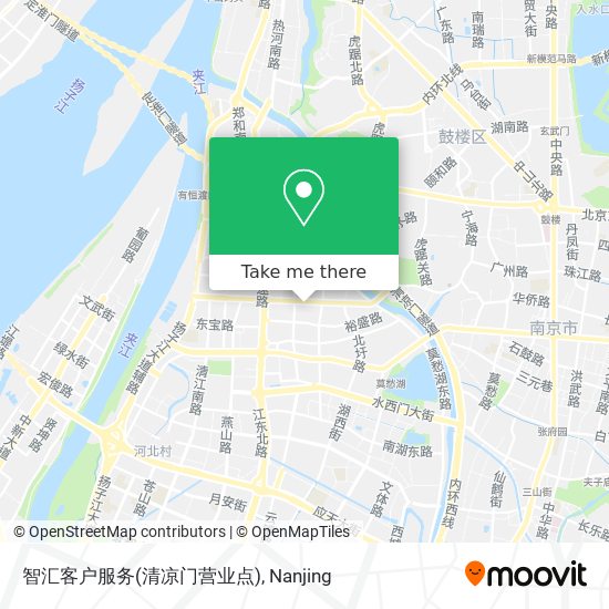 智汇客户服务(清凉门营业点) map