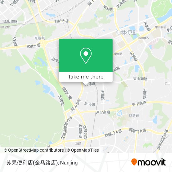 苏果便利店(金马路店) map