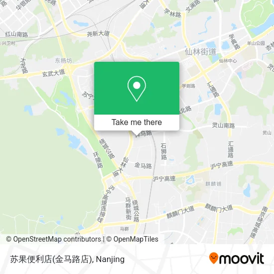 苏果便利店(金马路店) map