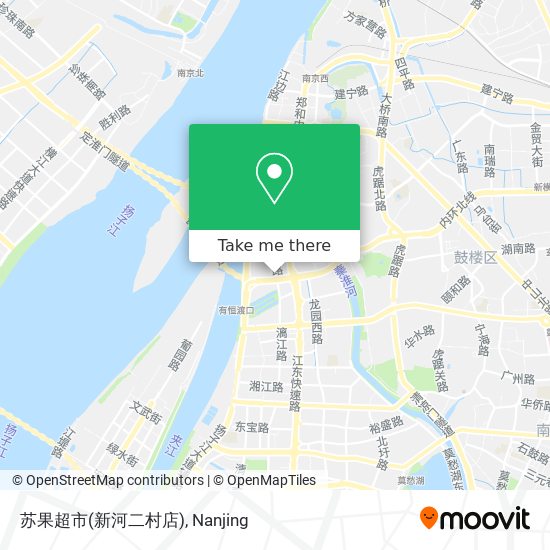 苏果超市(新河二村店) map