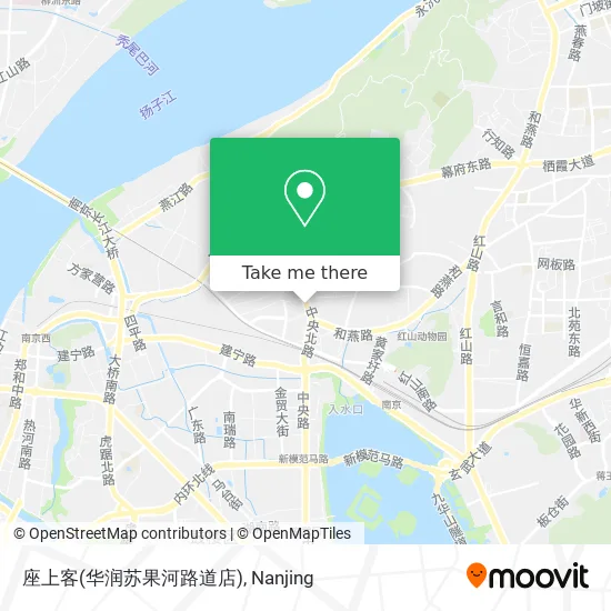 座上客(华润苏果河路道店) map