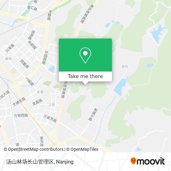 汤山林场长山管理区 map