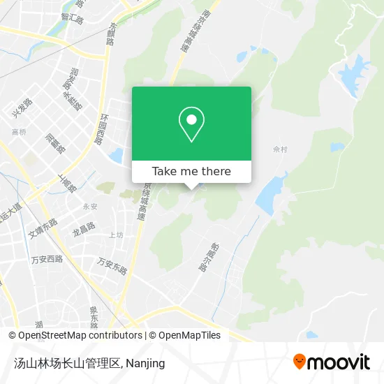 汤山林场长山管理区 map