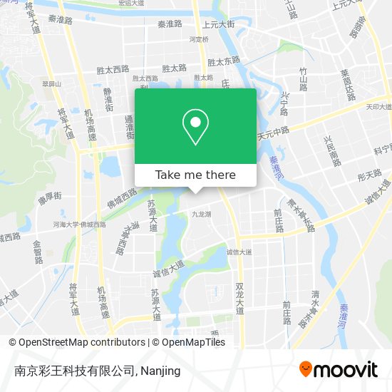 南京彩王科技有限公司 map