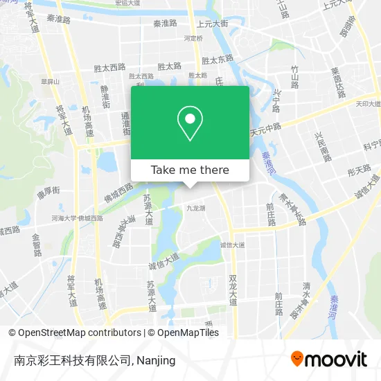 南京彩王科技有限公司 map