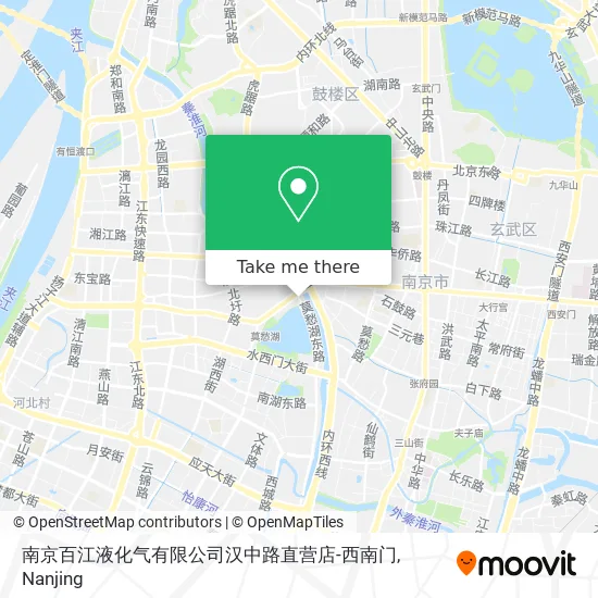 南京百江液化气有限公司汉中路直营店-西南门 map