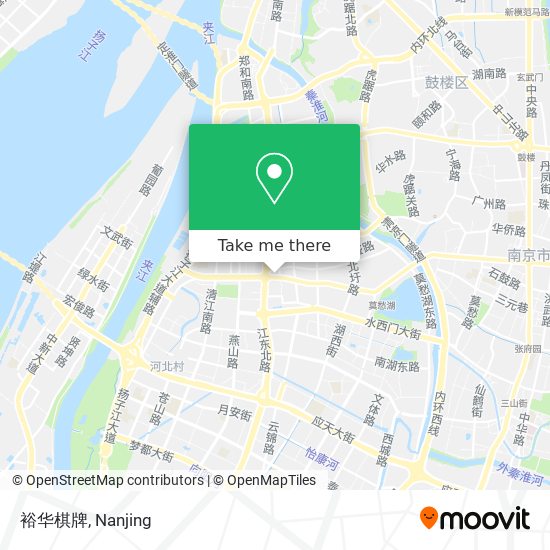 裕华棋牌 map