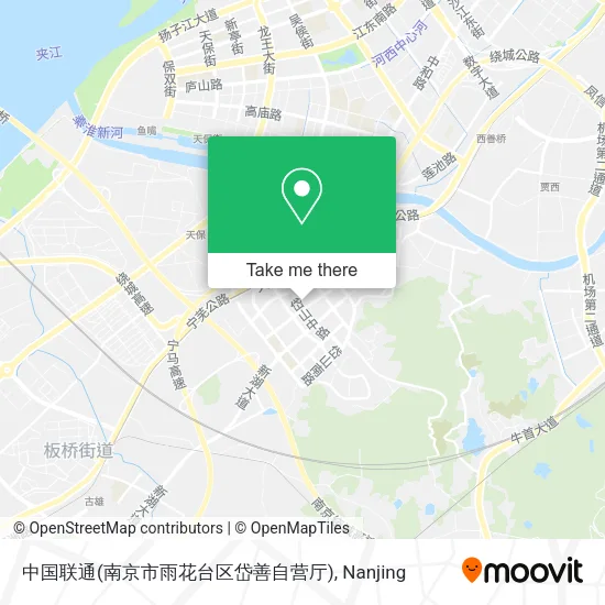 中国联通(南京市雨花台区岱善自营厅) map