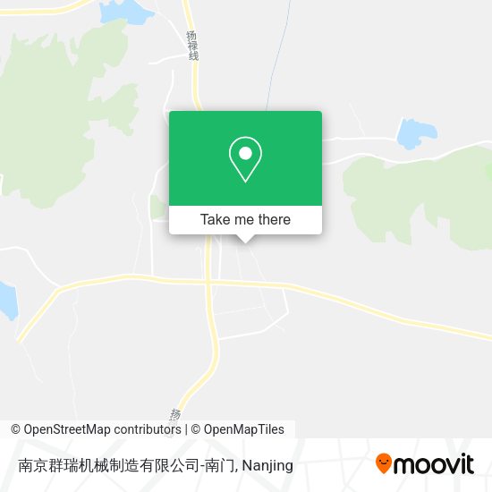 南京群瑞机械制造有限公司-南门 map