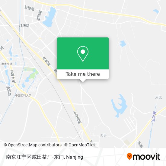 南京江宁区咸田茶厂-东门 map