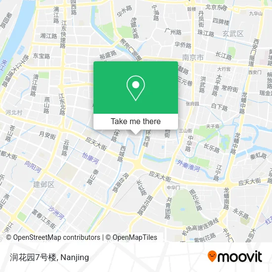 润花园7号楼 map