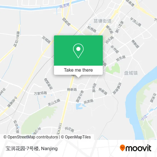 宝润花园-7号楼 map