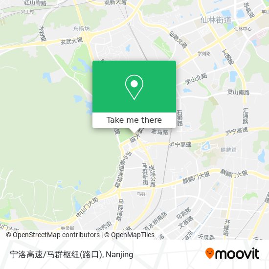 宁洛高速/马群枢纽(路口) map