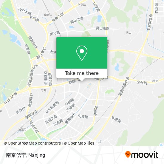 南京信宁 map