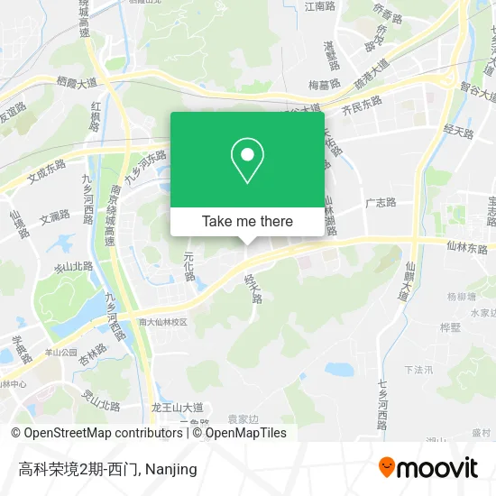 高科荣境2期-西门 map