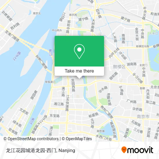 龙江花园城港龙园-西门 map