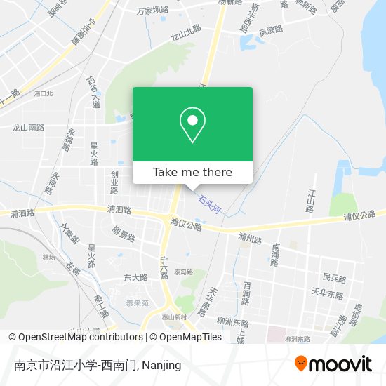 南京市沿江小学-西南门 map
