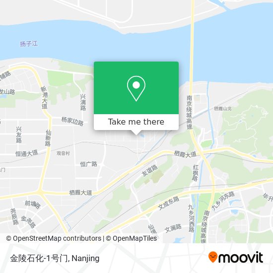 金陵石化-1号门 map