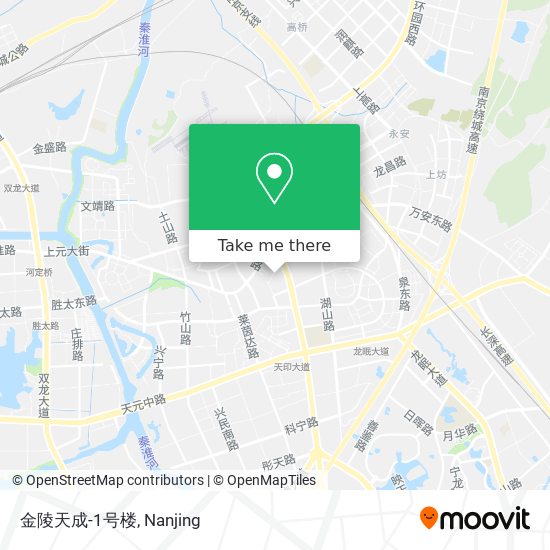 金陵天成-1号楼 map
