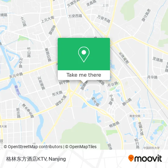 格林东方酒店KTV map