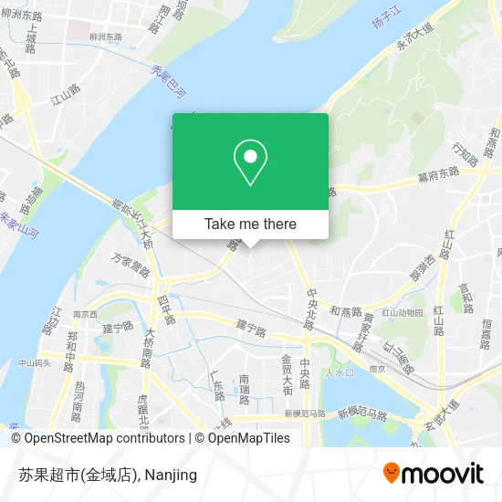 苏果超市(金域店) map