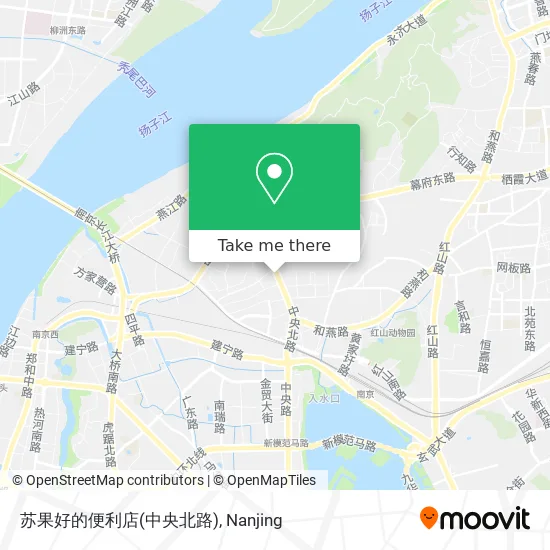 苏果好的便利店(中央北路) map
