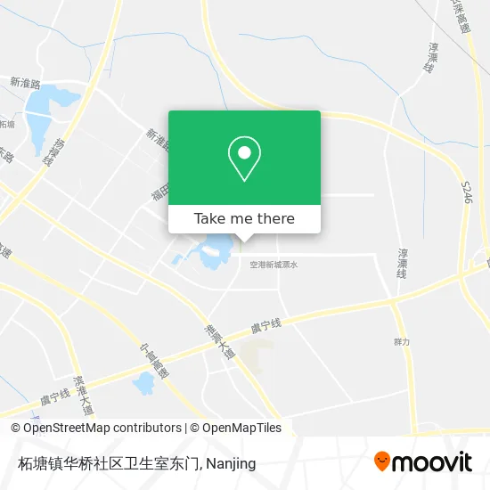 柘塘镇华桥社区卫生室东门 map