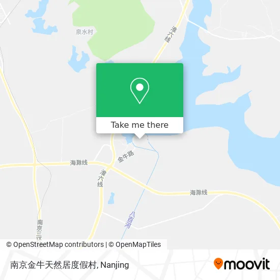南京金牛天然居度假村 map