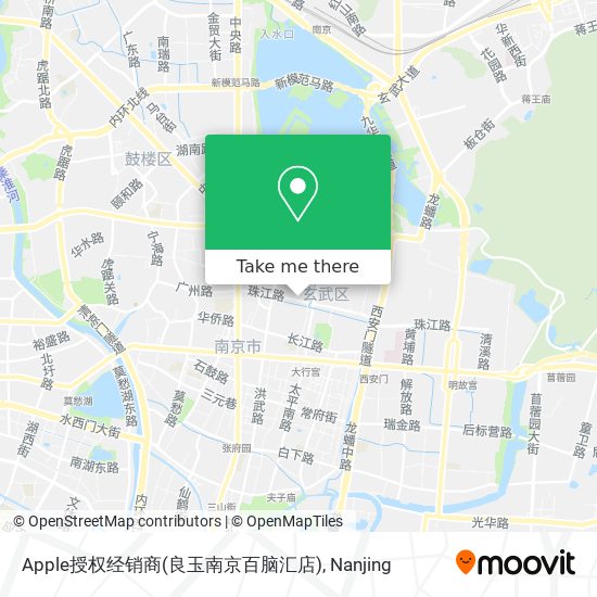 Apple授权经销商(良玉南京百脑汇店) map