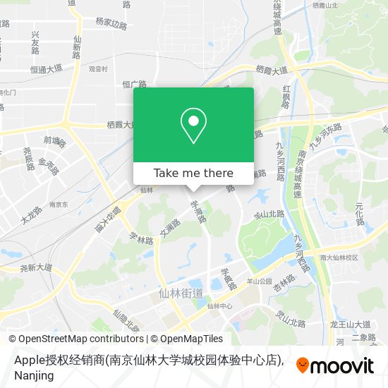 Apple授权经销商(南京仙林大学城校园体验中心店) map