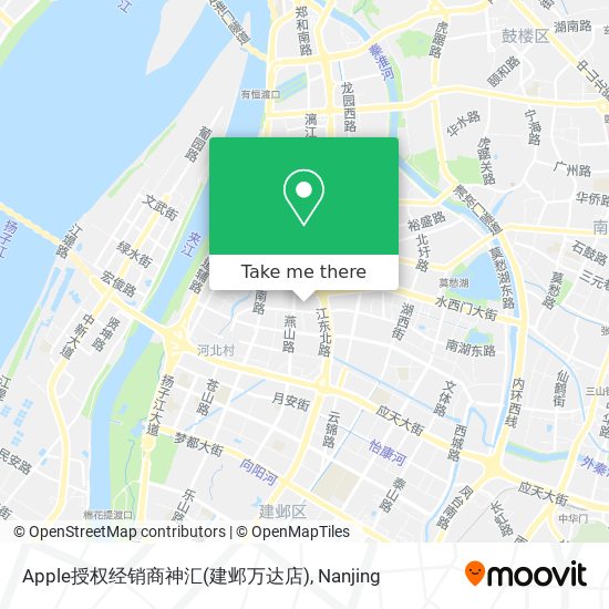 Apple授权经销商神汇(建邺万达店) map