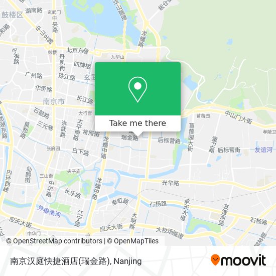 南京汉庭快捷酒店(瑞金路) map
