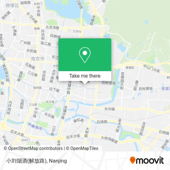 小刘烟酒(解放路) map