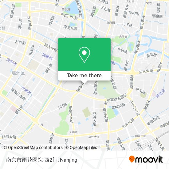 南京市雨花医院-西2门 map