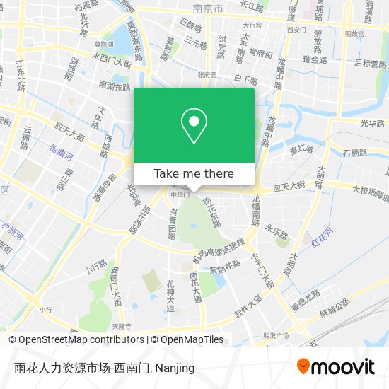 雨花人力资源市场-西南门 map