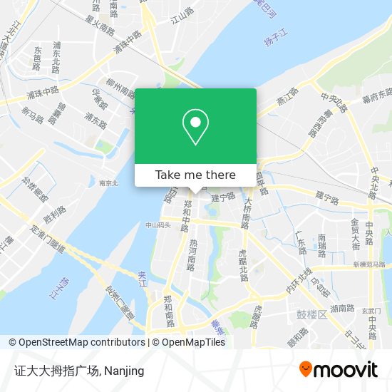 证大大拇指广场 map